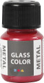 Glass Color Metal - Rød - 30 Ml