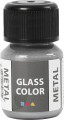 Glasmaling - Metal - Sølv - 30 Ml