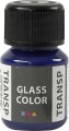 Glass Color Transparent - Brilliant Blå - 30 Ml