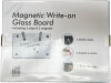 Glastavle - Magnetisk 30 X 40 Cm - Bright Office