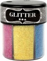 Glitter Drys Sæt - Forskellige Farver - 6X13 G