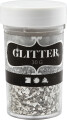 Glitter Drys - Str 1-3 Mm - Sølv - 30 G