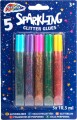 Glitterlim 5 Tuber - På Blisterkort 30Kr