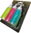 Glitterlim Laser 6 X 23 G - Pastelfarver