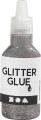 Glitterlim - Sølv - 25 Ml