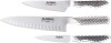 Global - Classic 3 Piece Knife Set With Fluted Cooks Knife G-773889