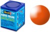 Revell - Maling - Aqua Color Gloss Orange Acrylic - Ral 2004 - 18 Ml -