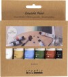 Gouache Maling - Naturfarver - 6X20 Ml