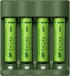 Gp Recyko - Aaa Batterier Med Usb Oplader - 850 Mah - 4 Stk