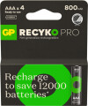 Gp - Recyko Professional Nimh Aaa Rechargeable Batteries 85Aaahcb-2Wb4 4