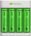 Gp Recyko - Aa Batterier Med Usb Oplader - 2100 Mah - 4 Stk