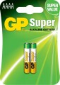 Gp - Super Alkaline Batterier - Aaa 25A Lr61 - 2 Stk