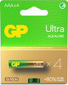 Gp - Ultra Alkaline Aaa 24Au Lr03 Batterier - 1 5V - 4 Stk