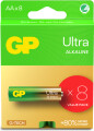 Gp - Ultra Alkaline Aa Batterier - 15Au Lr6 1 5V - 8 Stk