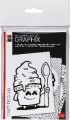 Graphix Postcard 350G 12Stk Crazy Doodad - 1612000000301 - Marabu