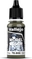 Vallejo - Model Color - Green Grey Mat - 17-18 Ml - 70886