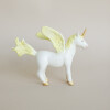 Green Rubber Toys - Pegasus Med Nuancer Af Guld