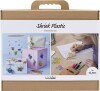 Gruppe Diy Kit Krympeplast - Uro - Halskæde - Armbånd - Nøgleringe -