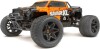 Gtxl-6 Kingcab Painted Truck Body Blackorange - Hp160106 - Hpi Racing