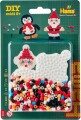 Hama 4141 - Lille Pingvin - 450 Diy Midi Perler Plade Papir