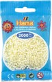 Hama Mini Perler - Creme - 2000 Stk - 501-02