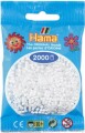 Hama Mini Perler - Hvid - 2000 Stk - 501-01