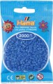 Hama Mini Perler - Lyseblå - 2000 Stk - 501-09
