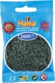 Hama Mini Perler - Mørkegrøn - 2000 Stk - 501-28