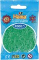 Hama Mini Perler - Neon Grøn - 2000 Stk - 501-37