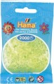 Hama Mini Perler - Neon Gul - 2000 Stk - 501-34