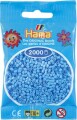 Hama Mini Perler - Pastel Blå - 2000 Stk - 501-46