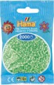 Hama Mini Perler - Pastel Grøn - 2000 Stk - 501-47