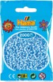Hama Mini Perler - Pastel Isblå - 2000 Stk - 501-97