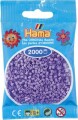 Hama Mini Perler - Pastel Lilla - 2000 Stk - 501-45