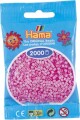 Hama Mini Perler - Pastel Pink - 2000 Stk - 501-48