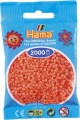 Hama Mini Perler - Pastel Rød - 2000 Stk - 501-44