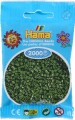 Hama Mini Perler - Skovgrøn - 2000 Stk - 501-102