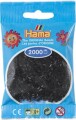 Hama Mini Perler - Sort - 2000 Stk - 501-18