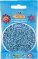 Hama Mini Perler - Turkis Blå - 2000 Stk - 501-31