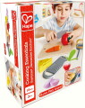 Hape - Legemad - Velcro Grøntsager Med Skærebræt Og Kniv I Træ