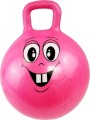 Hoppebold Med Håndtag - 45 Cm - Pink - Happy Summer