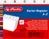 Herlitz Kartoteksregister Pp A7 Hvid A-Z