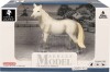 Hest Figur Hvid - Model Series - Animal Universe - 22X10X14 5 Cm