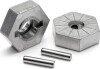 Hex Wheel Hub 17Mm Silver - Hp86804 - Hpi Racing