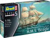 Revell - Hms Beagle Byggesæt - 1 96 - Level 5 - 05458