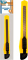 Hobbykniv 9 Mm Gul - Sort - Centrum
