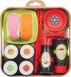 Ecoiffier - Sushi Legetøj Sæt Inkl Bakke - 100 Chef - 14 Dele