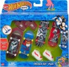 Hot Wheels - Tony Hawk Finger Skateboards 4-Pakke Asst