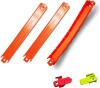 Hot Wheels - Track Creator Straight Track Pack - Mattel Jdw41