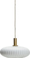 House Doctor - Pendel Lampe - Hdfort - Råhvidmessing